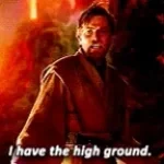I have the high ground!