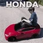 Honda Civic flyby