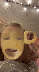 Oliver kalder på nanna