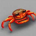 cheerful crab