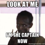 I'm The Captain Now