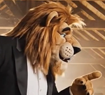 Shame on you! (Funny comedy lion meme)