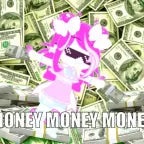 donate announcer money money money