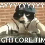 nightcore caguei nas calças