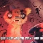 ITS YOUR BIRTHDAY DISTORDED