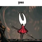 hornet from hollow knight silksong!!?!!?!?!?