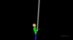 Baldi's Basics Ruler Slap Super Very Fast