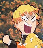 Zenitsu where is she