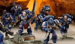 Space marines attack