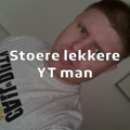 Stoere lekkere YT man
