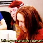 if you ever hit a woman