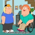 I want Blue Jeans