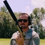 Supressed Desert Eagle .50 AE single fire