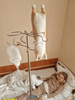 Chinese man singing in well