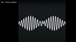 No. 1 Party Anthem Arctic Monkeys