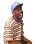 tyler the creator crying and eating mayo