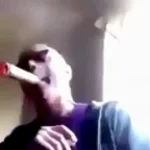 Smoking a blunt rn