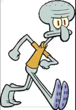 squidward walking sound