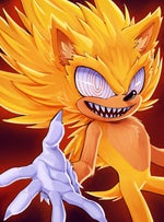 Fleetway Sonic laugh 1