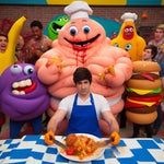 a little arugala + how u doin x 2 and balsamic glaze