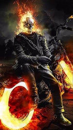 Ghost Rider2007 Rider laughs
