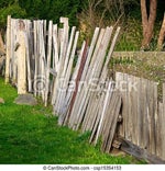 inspectorj snapping wooden fence