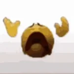 Disappearing emoji meme