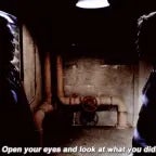 Open your eyes and look at what you did!