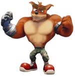 Coco did it! - Crunch Bandicoot