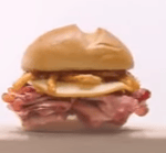 barbeque bacon burger short