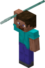 Minecraft Trident Lightning