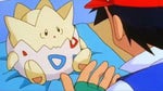 Togepi with Ash and Pikachu