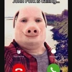 John pork is calling. . .