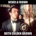 Golden brown, starting part.