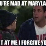 Youre mad at your dad not at me i forgive you!
