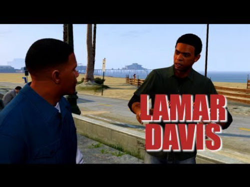 GTA 5- Lamar Davis- Idiot