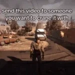 i'm craning it