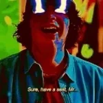 did he just say his last name is burger - Sound