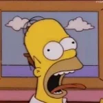 Homer screaming (Moaning Lisa) (copy)