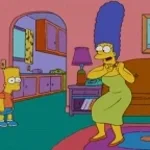 Marge bailando - Los Simpson