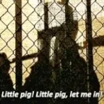 TWD Negan - Little pig! Little pig, let me in!