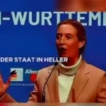 Alice Weidel Stol Deutschland Hängt die Flagge auf