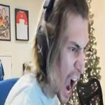 xqc rage with cutoff scream