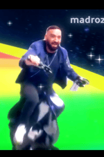 HANOUNA ROULE SUR LA ROUTE ARC EN CIEL