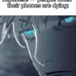 People in japan when their phone die_