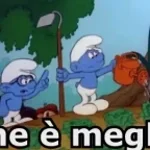 Pero si es un pitufo