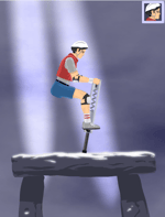 pogostick man