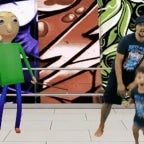 baldi in the elevator