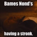 bames jond having a stroke