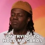 keep a low profile and hold your fire.